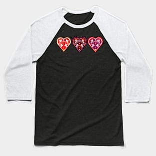 Folk Hearts Baseball T-Shirt